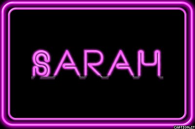sarah